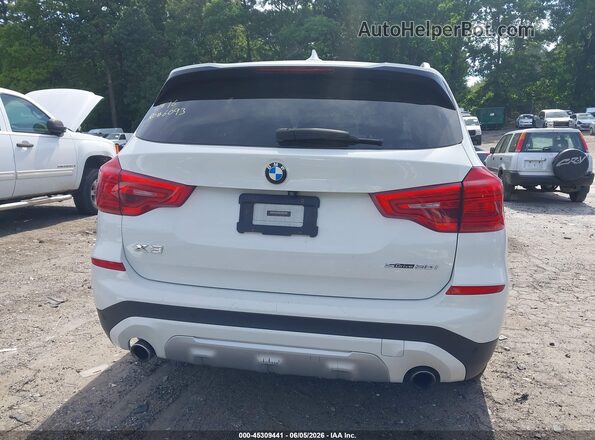 5UXTR7C53KLE96093 2019 BMW X3 White 
