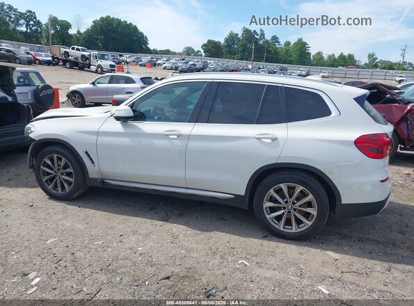 5UXTR7C53KLE96093 2019 BMW X3 White 