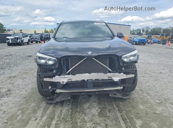 5UXTR7C53KLE97647 2019 BMW X3 Угольный Вид спереди