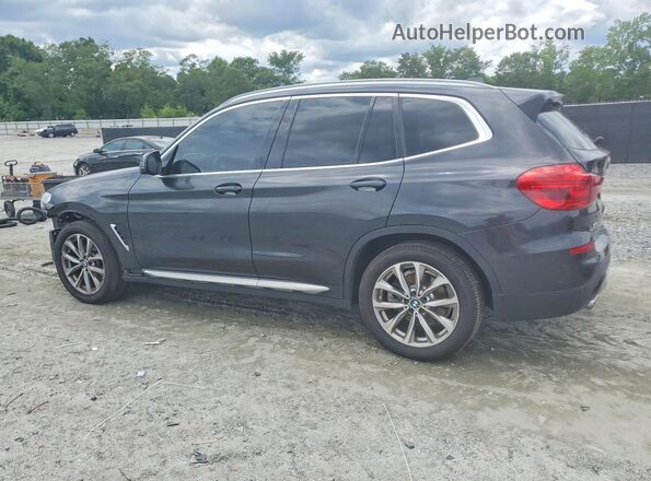 5UXTR7C53KLE97647 2019 BMW X3 Угольный Задняя левая четверть