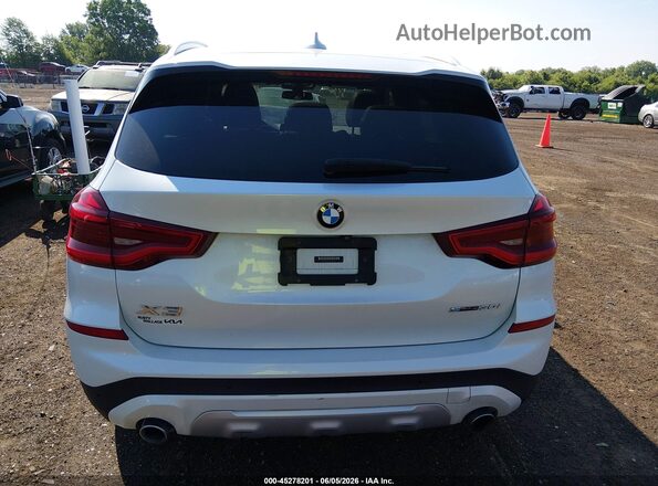 5UXTR7C53KLF25737 2019 BMW X3 White 