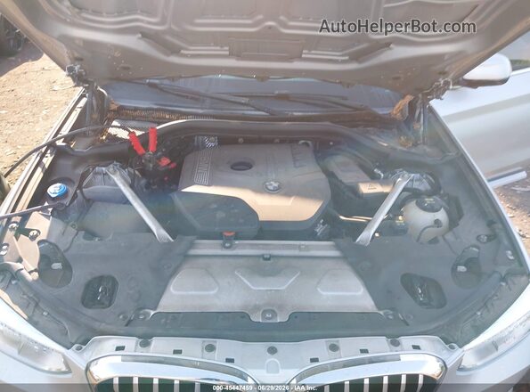 5UXTR7C53KLF32641 2019 BMW X3 Серебряный Вид сзади