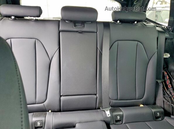 5UXTR7C54KLE97169 2019 BMW X3 Black Rear seats view