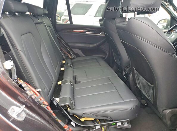 5UXTR7C54KLE97169 2019 BMW X3 Black Rear interior view