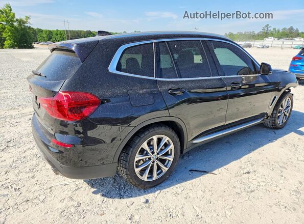 5UXTR7C54KLE97642 2019 BMW X3 Black უკანა მარჯვენა