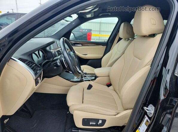 5UXTR7C54KLF29425 2019 BMW X3 Black 