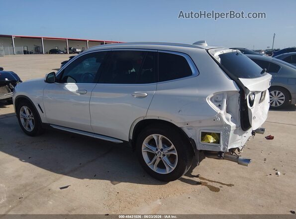 5UXTR7C54KLF35547 2019 BMW X3 White Vista interior de 360 grados