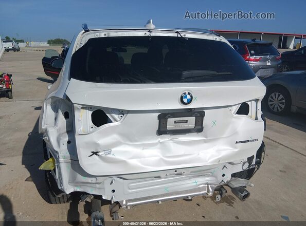 5UXTR7C54KLF35547 2019 BMW X3 White Vista frontal