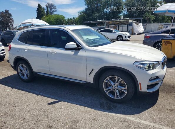 5UXTR7C54KLR46704 2019 BMW X3 White 