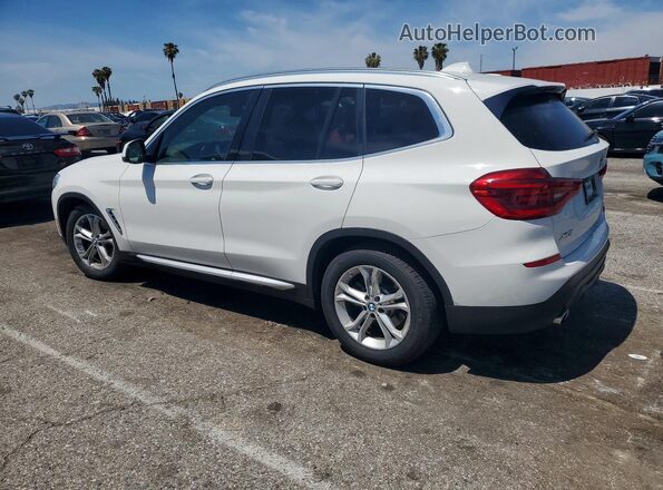 5UXTR7C54KLR46704 2019 BMW X3 White 