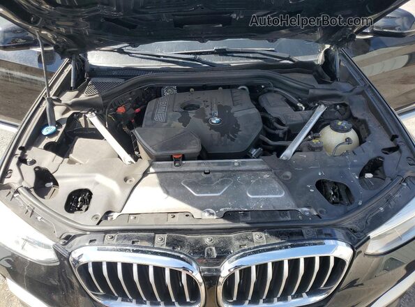 5UXTR7C55KLE98671 2019 BMW X3 Black Rear interior view