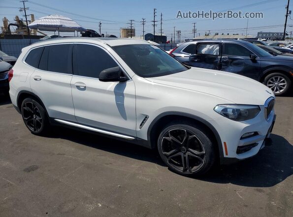 5UXTR7C55KLF24525 2019 BMW X3 White Առջևի աջ