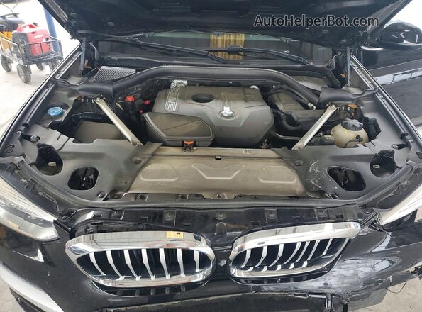 5UXTR7C55KLR44346 2019 BMW X3 Black Սալոնի հետևի տեսք