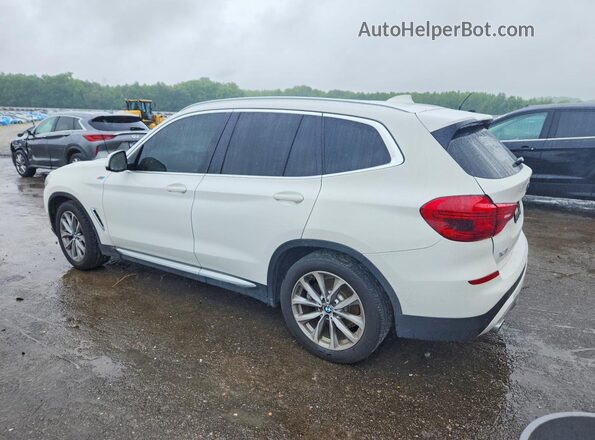 5UXTR7C56KLE93740 2019 BMW X3 White Rear left