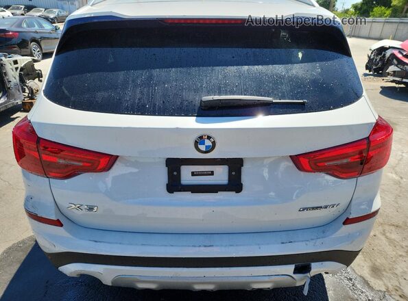 5UXTR7C56KLR50916 2019 BMW X3 White 