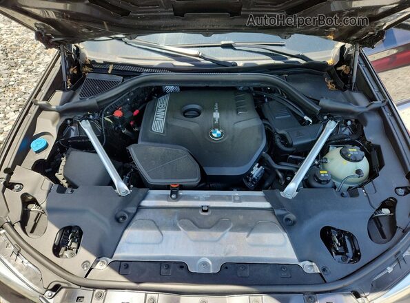 5UXTR7C56KLR51483 2019 BMW X3 Charcoal Widok komory silnika