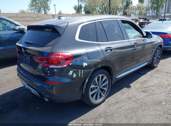 5UXTR7C57KLF24090 2019 BMW X3 Gray უკანა მარჯვენა