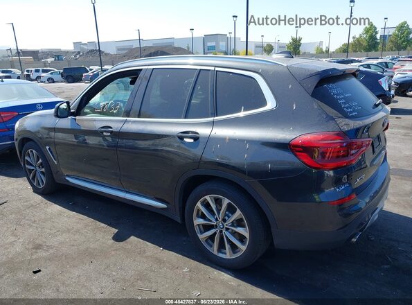 5UXTR7C57KLF24090 2019 BMW X3 Gray სალონის 360-გრადუსიანი ხედი