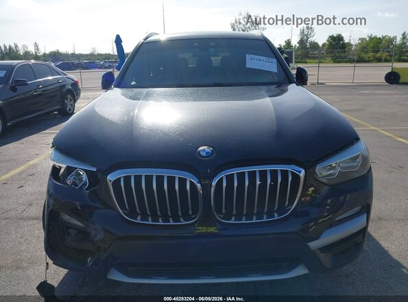 5UXTR7C57KLF26938 2019 BMW X3 Black 
