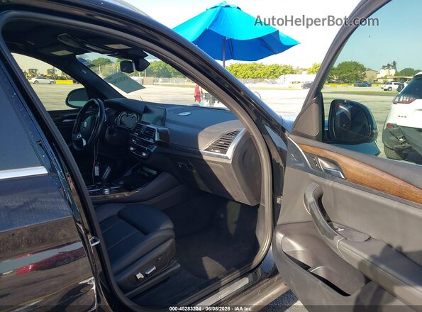 5UXTR7C57KLF26938 2019 BMW X3 Black 