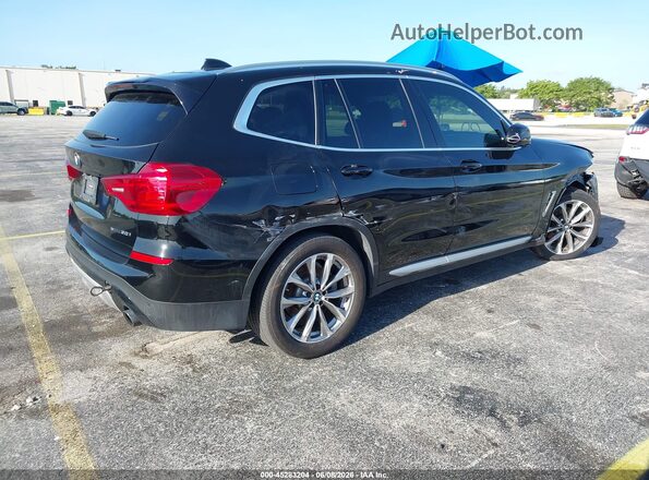 5UXTR7C57KLF26938 2019 BMW X3 Black 