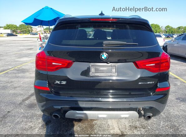5UXTR7C57KLF26938 2019 BMW X3 Black 