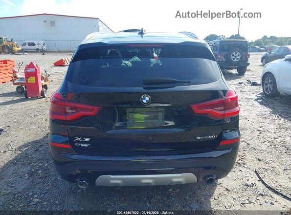 5UXTR7C57KLR44431 2019 BMW X3 Black 