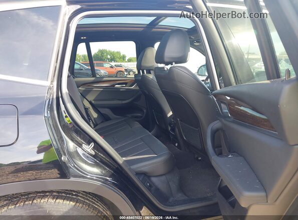 5UXTR7C57KLR44431 2019 BMW X3 Black Vista de la etiqueta del VIN