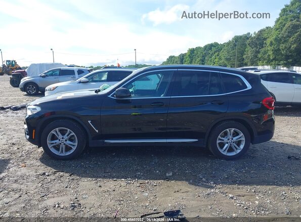 5UXTR7C57KLR44431 2019 BMW X3 Black Vista interior de 360 grados