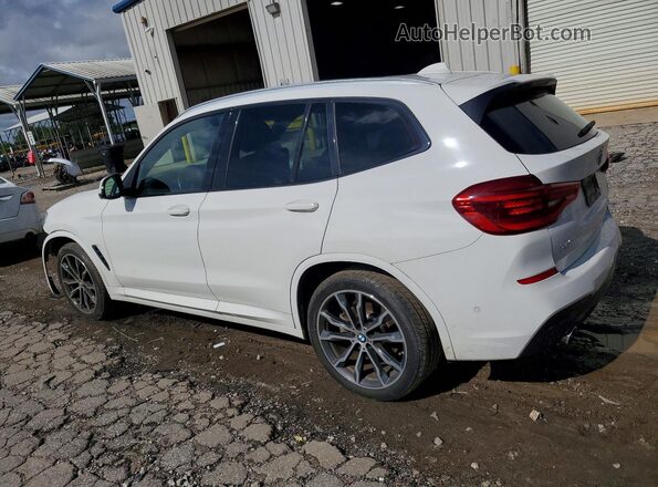 5UXTR7C57KLR48804 2019 BMW X3 White Հետևի ձախ