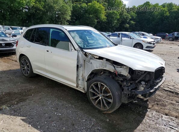 5UXTR7C57KLR48804 2019 BMW X3 White Առջևի աջ