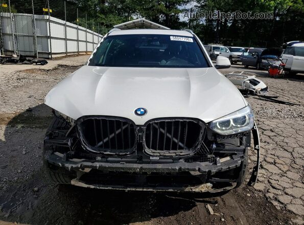 5UXTR7C57KLR48804 2019 BMW X3 White Դիմացի տեսք
