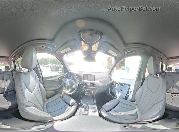 5UXTR7C57KLR48804 2019 BMW X3 White 