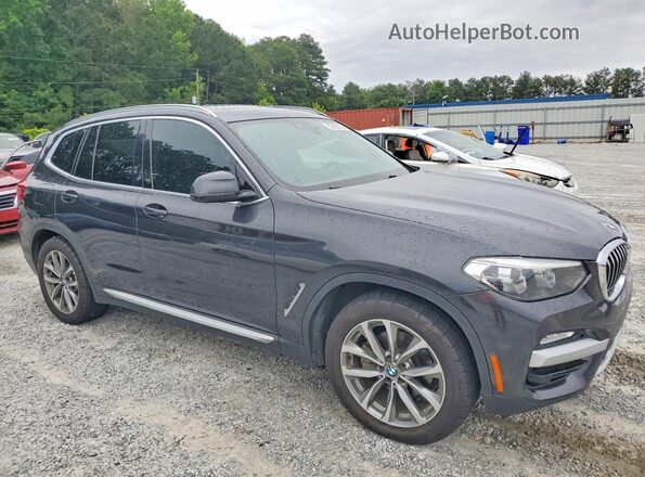 5UXTR7C58KLE98986 2019 BMW X3 Gray 