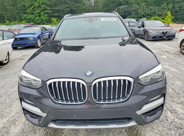 5UXTR7C58KLE98986 2019 BMW X3 Gray 