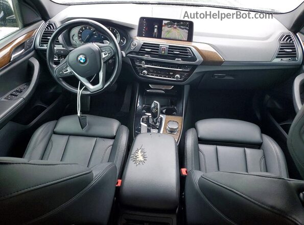 5UXTR7C58KLE98986 2019 BMW X3 Gray 