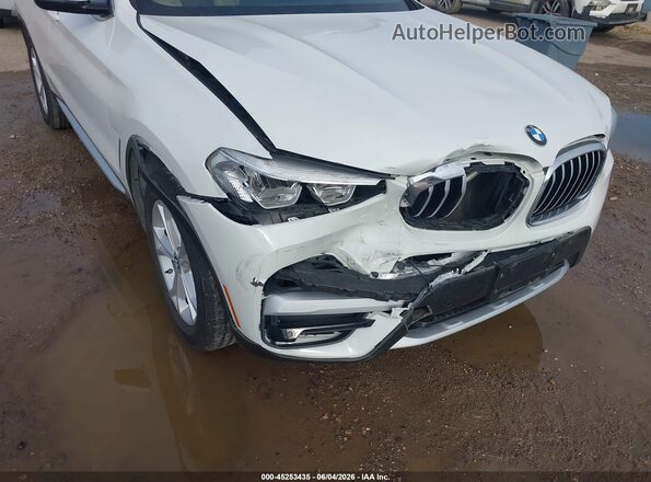 5UXTR7C58KLF28598 2019 BMW X3 White Vista frontal