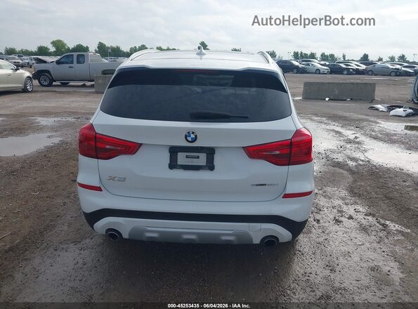 5UXTR7C58KLF28598 2019 BMW X3 White 
