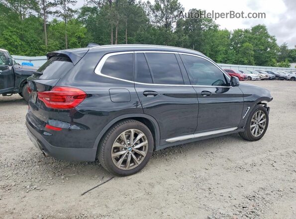 5UXTR7C59KLE93523 2019 BMW X3 Black Tył prawy