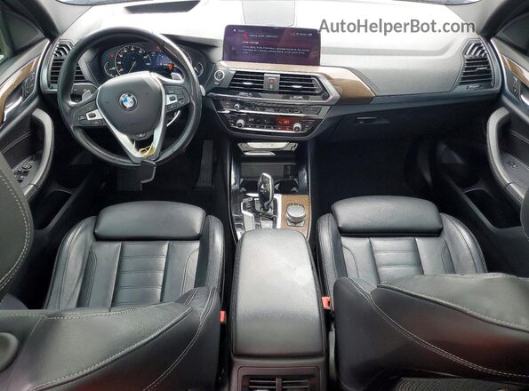 5UXTR7C59KLE93523 2019 BMW X3 Black Widok deski rozdzielczej