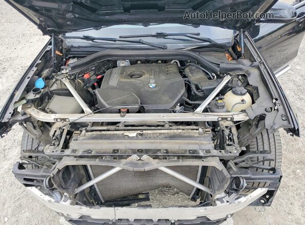 5UXTR7C59KLE93523 2019 BMW X3 Black Widok komory silnika