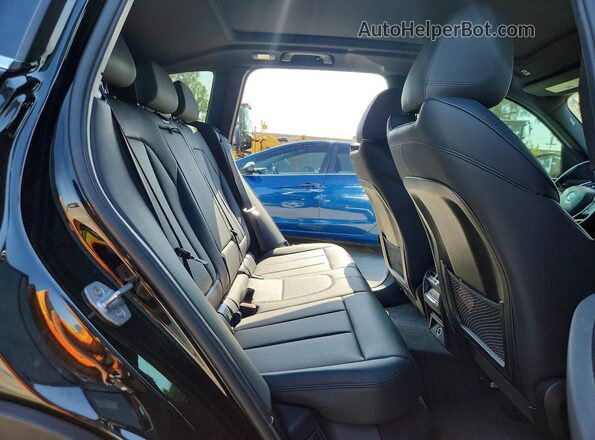 5UXTR7C59KLE98348 2019 BMW X3 Black Rear seats view