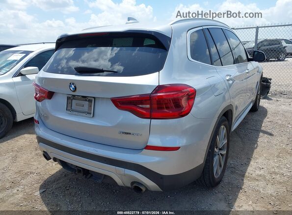 5UXTR7C59KLF24060 2019 BMW X3 Silver Rear right