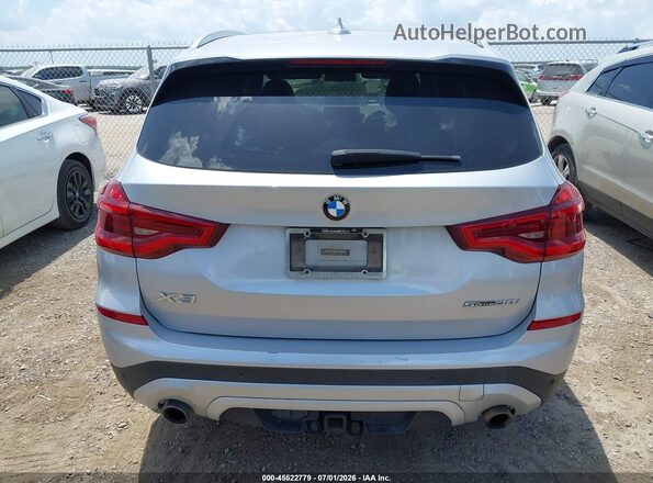 5UXTR7C59KLF24060 2019 BMW X3 Silver 