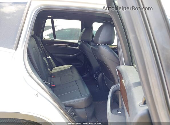 5UXTR7C59KLF24060 2019 BMW X3 Silver VIN sticker view