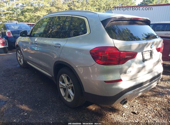 5UXTR7C59KLF26021 2019 BMW X3 Silver Tył lewy