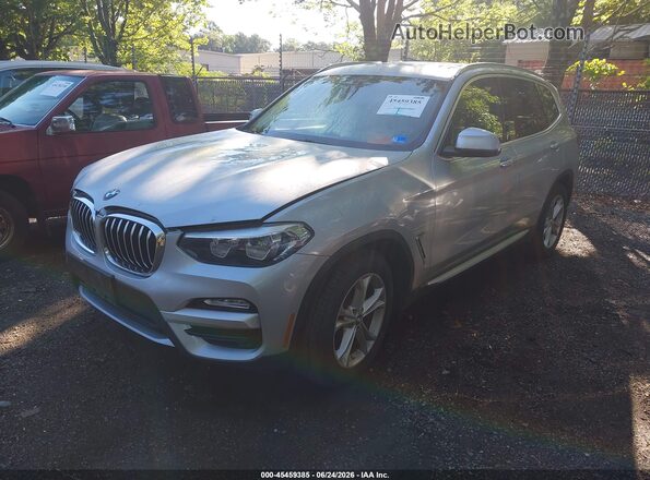 5UXTR7C59KLF26021 2019 BMW X3 Silver Przód lewy