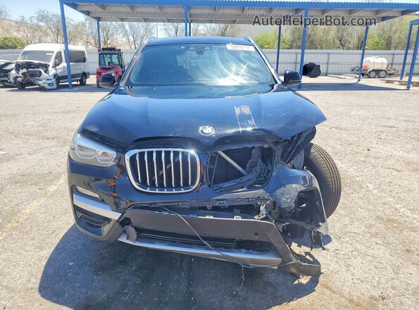5UXTR7C59KLR51316 2019 BMW X3 Black 