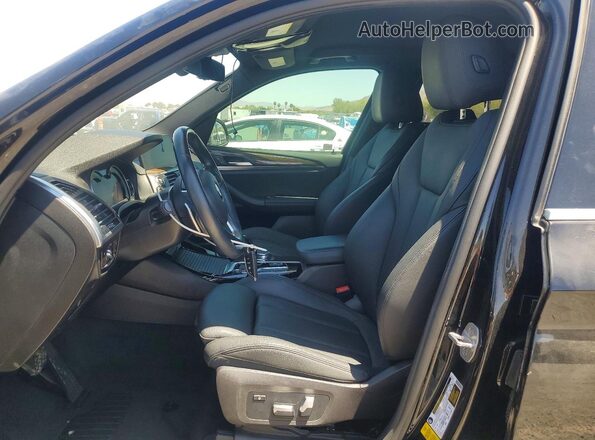 5UXTR7C59KLR51316 2019 BMW X3 Black 