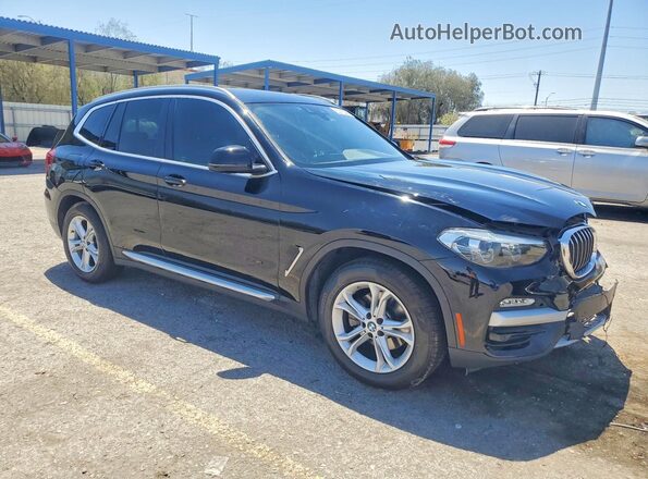 5UXTR7C59KLR51316 2019 BMW X3 Black 
